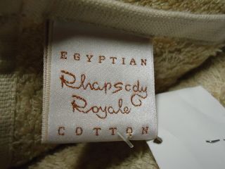 Chortex Rhapsody Royale Wheat 35x60 Egyptian Cotton Bath Towel  