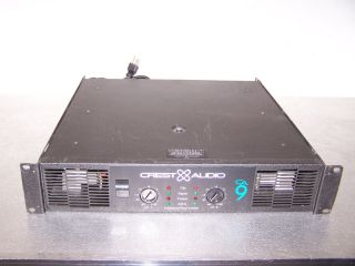 Crest Audio CA9 Power Amplifier Good Working Condition Used