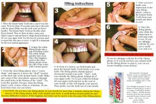Dr Baileys Instant Smile False 1 Teeth Cosmetic Fake Dentures Oral