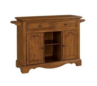 Home Styles Country Casual Large Kitchen Cart —