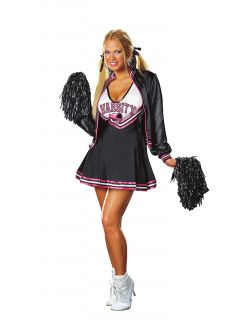 Funny Mens Halloween Costume Drag Queen Cheerleader New