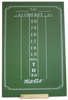  dart chalk board scoreboard for Cricket and the 301 501 Games