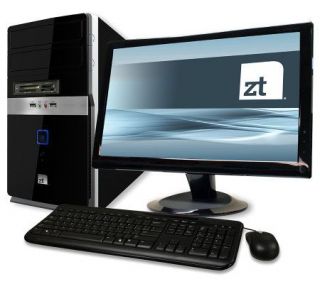 ZT Desktop PC w/ AMD Six Core, 8GB RAM,1.5TB HD& 21.5 LCD —