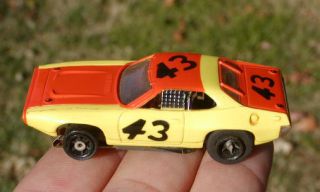Richard Petty 43 Plymouth Road Runner Aurora AFX G Plus HO Slot Car