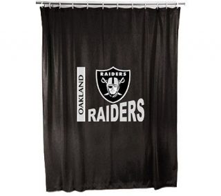 NFL Oakland Raiders Shower Curtain —