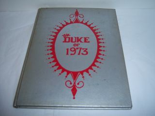 THE DUKE 1973 WELLINGTON HIGH SCHOOL YEARBOOK WELLINGTON OHIO