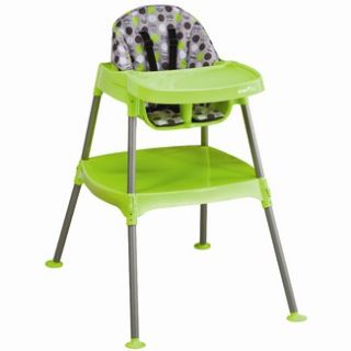 Evenflo Convertible High Chair Dottie Lime Boy Modern Brand New Free