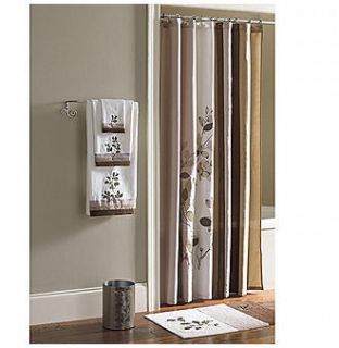 Croscill Walden Shower Curtain New Leaf Design