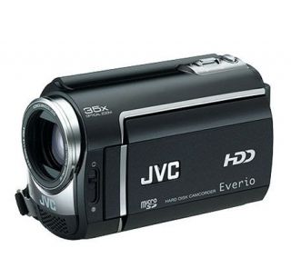 JVC GZMG365 Everio 60GB Hybrid Camcorder  Black —