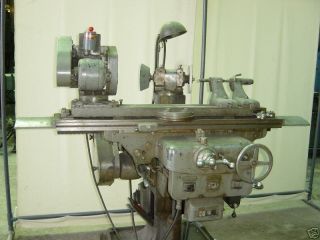 Covel Tool and Cutter Grinder w Two Heads Extra Attach
