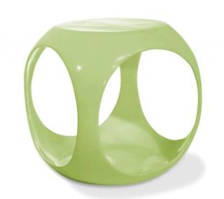 Avenue Six Slick Cube Occasional Table   Green —