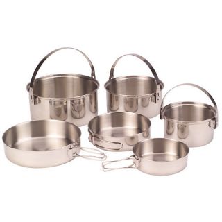  Exponent Lightweight Outfitter Cook Kit Stainless Steel Cooking
