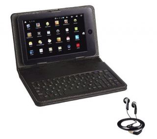 Maylong 7 Diag. Wi Fi Tablet w/ Keyboard, Case& Android 4.0