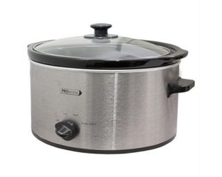 Prolectrix 3 5qt Slow Cooker Ideal for Soups Stews and Desserts