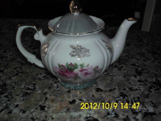 Royal Crown Fine China Teapot