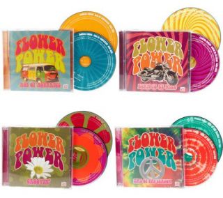 Time Life Flower Power 8 CD 135 Song Collection —