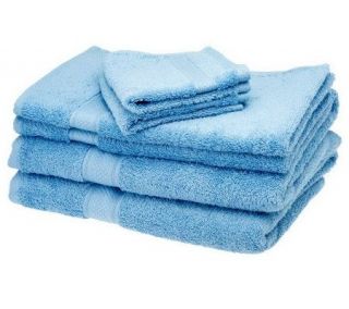 Northern Nights 100Cotton 6 piece Bath Towel Set —