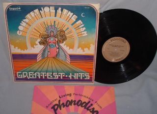 LP Country Joe The Fish Greatest Hits VG Canada Psych