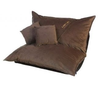 LoveSac 5 piece Double Sac w/Rocker Base & Pillows   H195289