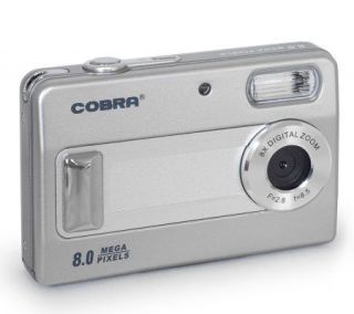 Cobra Digital DC8000 8MP Digital Camera with 2Diag. Display   E206788