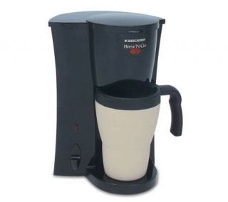 Black & Decker DCM18 Brew N Go Personal CoffeeMaker —