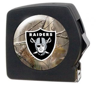 NFL Oakland Raiders Realtree Camo 25 Ft. Tape Measure —