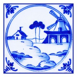  Blue White Folk Art Counted Cross Stitch Chart Free SHIP USA