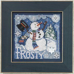 Mill Hill Cross Stitch Kit Frosty Snowman