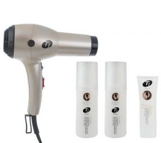 T3 Featherweight Hairdryer with Boost & Plump Styling Aids —