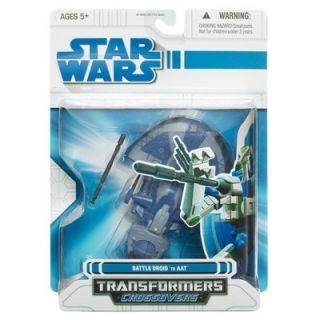 Transformers Star Wars Crossovers aat Battle Droid MOSC