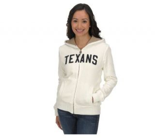 NFL Houston Texans Womens Jacket with SweaterLined Hood —