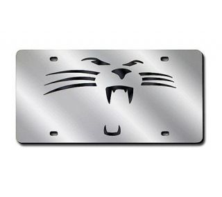 NFL Carolina Panthers Team Laser Tag License Plate   Outline