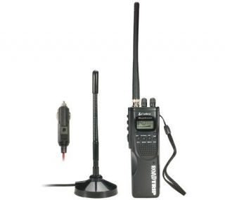 Cobra HH Roadtrip Handheld CB Radio w/Weather &SoundTracker   E189625
