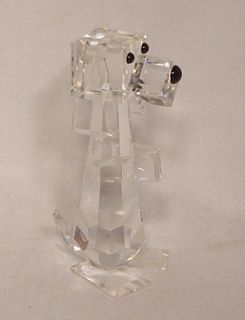 Swarovski Crystal Figurine Dog Standing Pluto