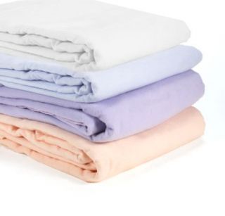 Sherbet Flavor Queen Size Cotton Flannel Blanket —
