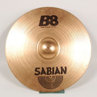 up for auction is this sabian b8 thin crash 16 41