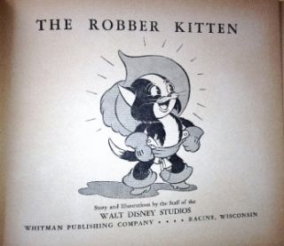 All have rubbed extremities , the spine cover on the Robber Kitten