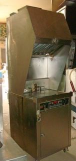  Electric Fryer with Ventless Hood