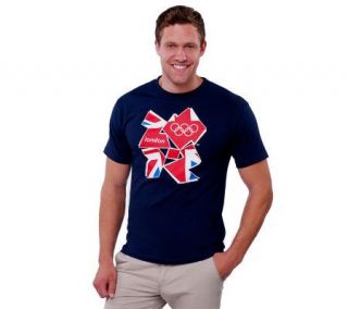 2012 Olympic Womens London Games Union Jack S/S T Shirt —