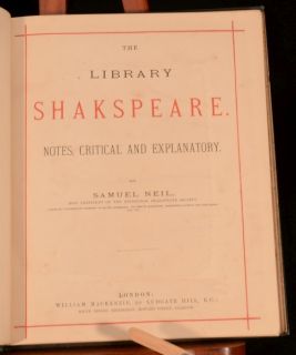 Library Of Shakespeare Illustration Illustrated Gilbert Cruikshank