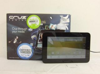  T103 7 inch Android 2 2 Cruz Tablet Touchpad Black E Reader