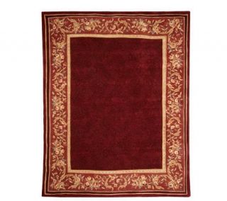 Royal Palce Damask 73 X 93 Handmade Wool Rug —