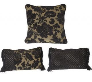 Amadeus Victoria S/3 Chenille Decorative Pillows —