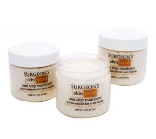 Surgeons Skin Secret 3 piece Vanilla One StepManicure Set —