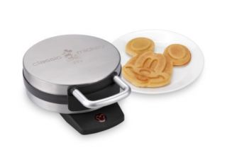Disney DCM 1 Classic Mickey Waffle Maker Brushed Stainless Steel