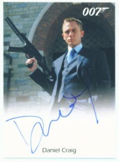 Daniel Craig Autograph James Bond Heroes Villains