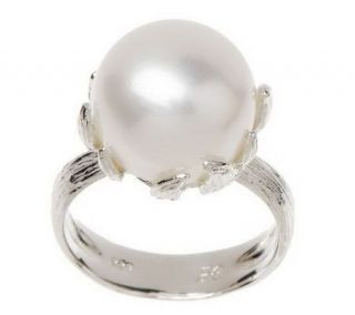 Honora Cultured FreshwaterPearl 12.0mm Button Sterling Ring   J264189