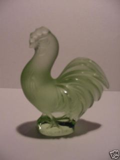 Lalique Creve Coeur Cachet Light Green Rooster