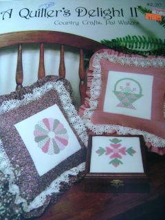 Quilters Delight II Cross Stitch Country Crafts Pat Waters