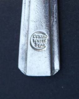Cunard White Star Line (1934 1950) Fish Knife from the RMS Queen Mary